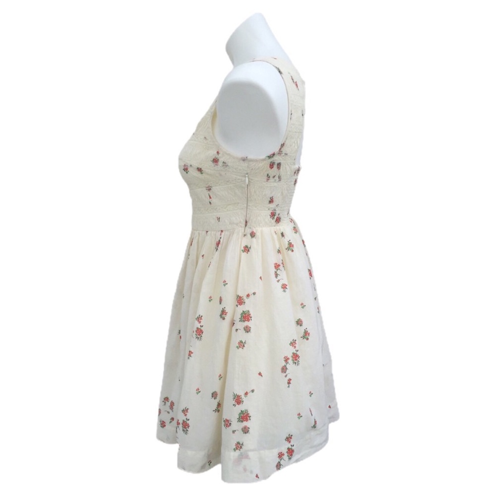 Free People floral print sleeveless mini dress - Picture 2 of 11